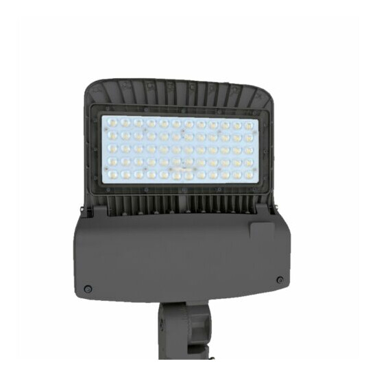 4000K Outdoor LED Shoebox Area Light 150W Parking Lot Pole Lighting Fixture IP65 image {4}