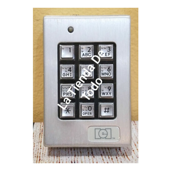 SURFACE MOUNT WEATHERE PROOF KEYPAD ELECTRIC DOOR ENTRY FITS LEANEAR 212SE READ image {1}