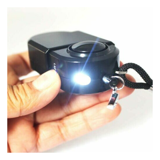 Personal Sensor Detector Alarm Portable Infared Wireless For Travel 3Pcs/Lot New image {4}