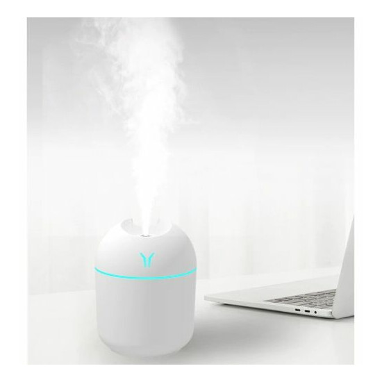 Humidifier USB Mute Aromatherapy LED Night Lamp Portable Car Purifier Bedroom image {3}