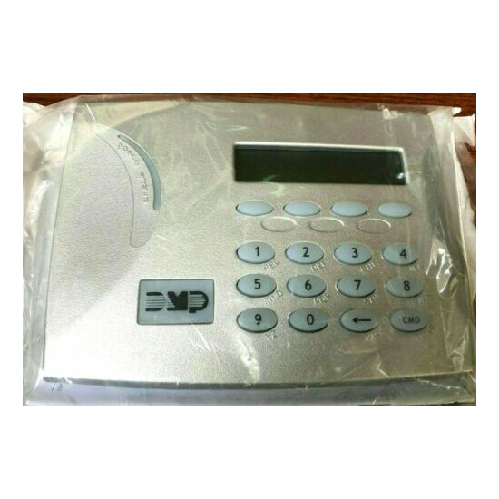 DMP 7060AN-P Aqualite Platinum Silver Keypad-Number Keys-No Zones image {2}