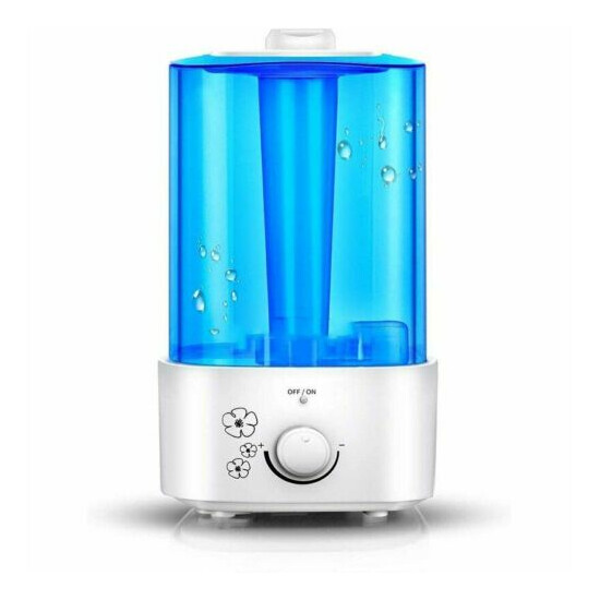 Bedroom Cold Mist Humidifier 2 Liter Small Air Diffuser Fog Maker Aromatherapy  image {1}