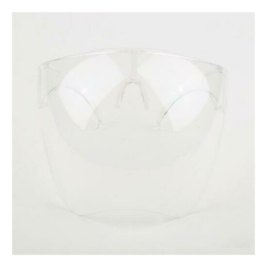 Clear Face Shield Mask Transparent Reusable Glasses Visor Anti-Spray Fog Goggles image {8}