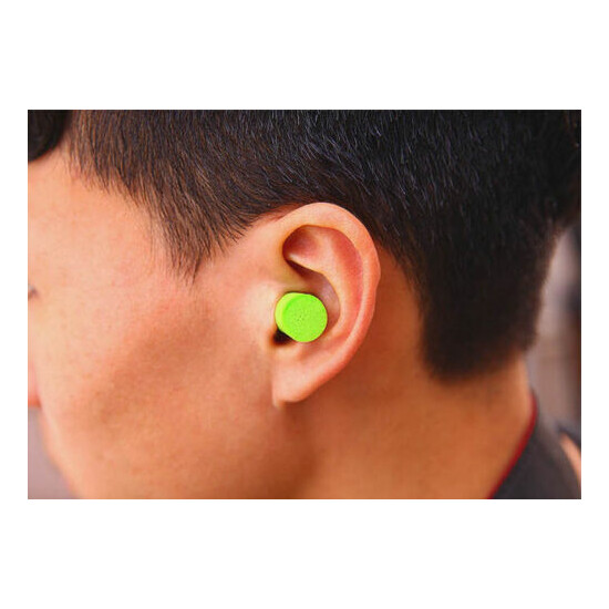 10 20 50Pairs Practical Foam Ear Plugs Tapered Sleep Noise Prevention Earplugs  image {4}