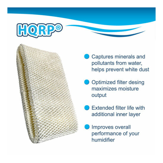 3x HQRP Filters for Bionaire BCM3600 BCM3656 BCM3656-UM BCM3855 BCM3855C BCM3955 image {3}