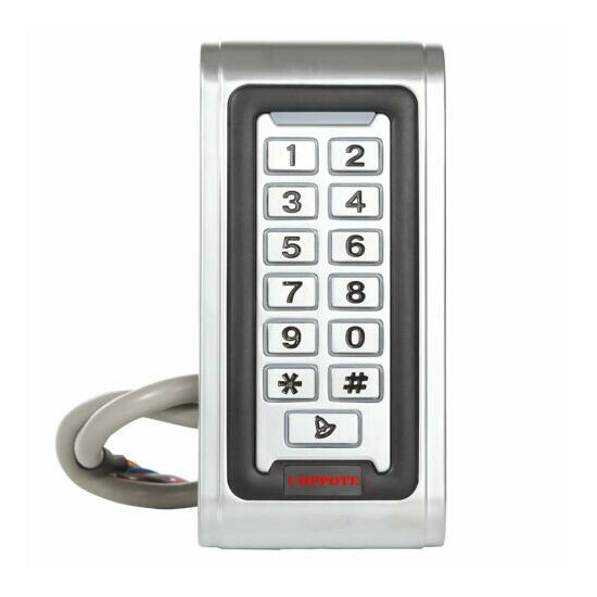Metal RFID Reader Access Control Security System Keypad ID Card & Magnetic Lock image {2}