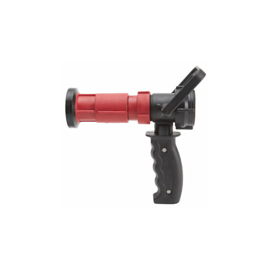 Plastic 1 1/2" High Flow Pistol Grip Fire Nozzle (NH) image {1}