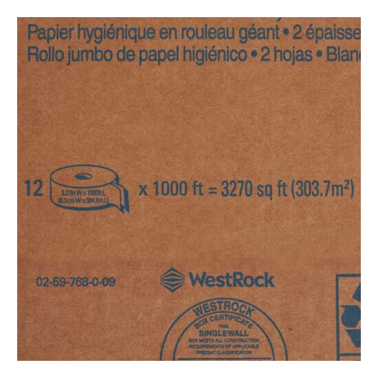 Scott Essential 100% Recycled Fiber JRT 2-Ply Toilet Tissue 12 per Case 67805 Thumb {7}