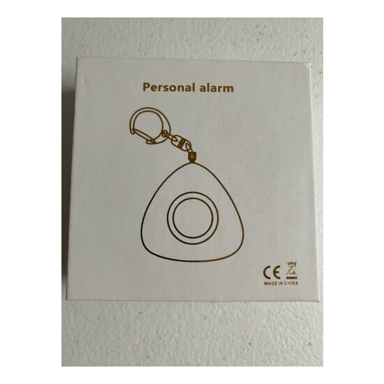 Personal Alarm 120DB Security Alarm Keychain image {2}