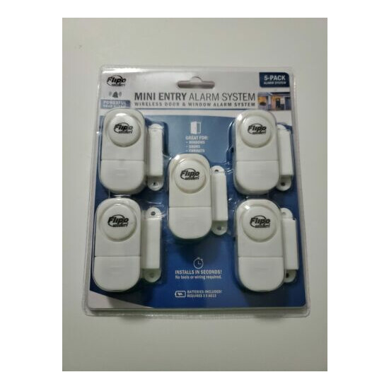 Mini Entry A Security Mini Entry Defender Wireless Door and Window Alarm 5 Pack image {1}