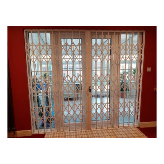 Patio Security Grille, French Door Security Grille image {3}