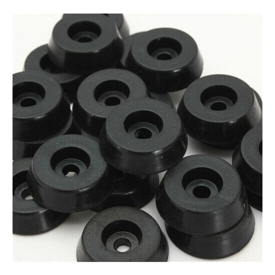 20pcs/set Rubber Table Chair Furniture Feet Leg Pads Floor Protector 18x15x5mm- image {3}