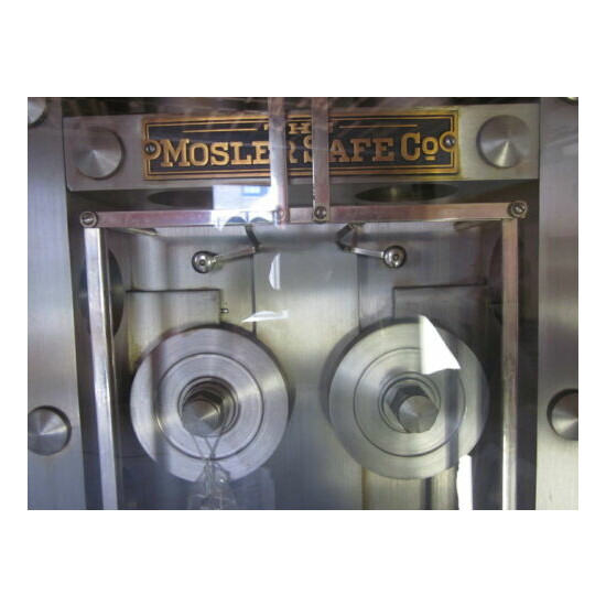 antique Mosler Bank vault Door & trim old Bank Thumb {6}