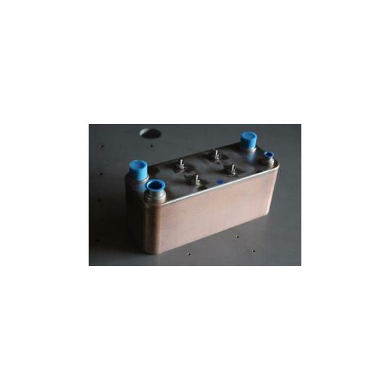 EVAPORATOR 17.5kW (5 RT) CONDENSER 27.5kW (7.8 RT) Brazed Plate Heat Exchanger Thumb {1}