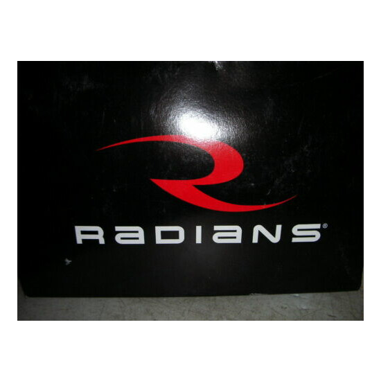 Radians CH1-125 Cheaters Nylon Frame Reading Safety Glasses Clear 2.5 Diopt Lens image {10}