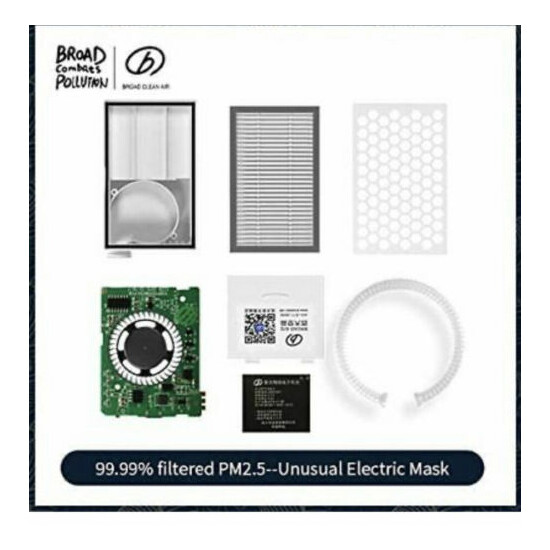 3 Pack Hepa13 Filters Replacemet For Broad Airpro Electrical Respiratoer Mask  image {5}