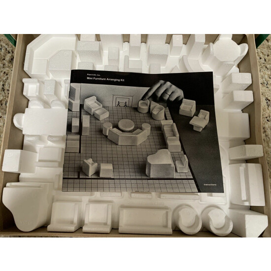 Vintage Mini Furniture Plan It Kit 3 Dimensional  image {4}