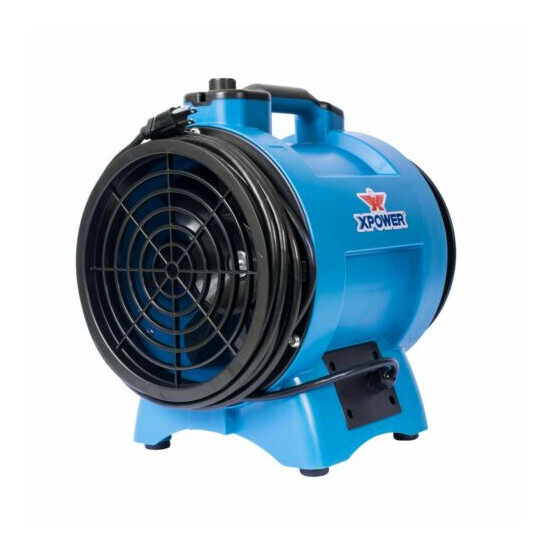 XPOWER X-12,1/2 HP Variable Speed Confined Space Ventilation Exhaust Blower Fan  image {1}
