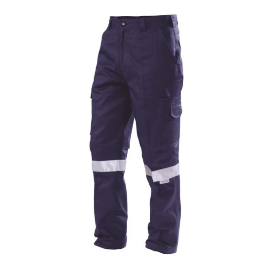 Workhorse COOL CARGO TROUSER MPA028 Reflective Tape NAVY-Size 72R,77R,82R Or 87R image {2}