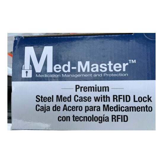 MMF Med Master RFID Premium Steel Medication Case (mmf-201906206) (mmf201906206) image {3}