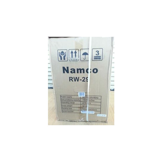 NAMCO RW-29 Portable Heavy Duty Commercial Dehumidifier, 110 Pints Per Day image {1}