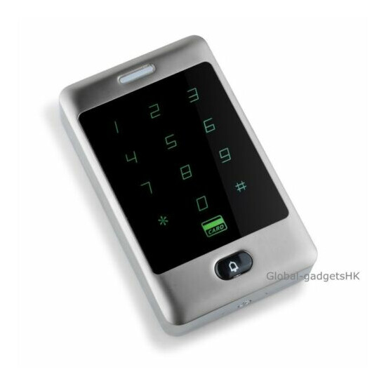Waterproof 125KHz RFID Card Password Door Access Control Keypad+10 ID Card fobs image {2}