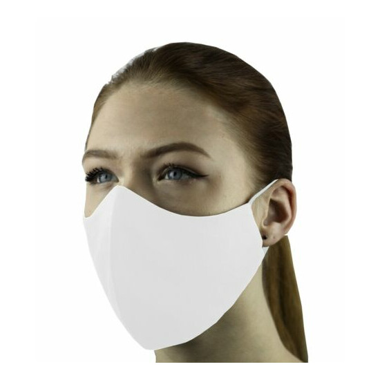 3 Face Masks Set In 3 sizes Triple Layers 100% Cotton Washable Reusable W/Pocket image {91}