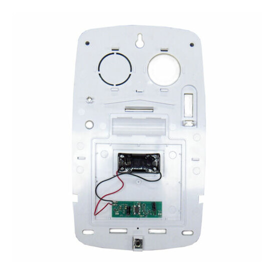 Dummy / Decoy Alarm Bell Box, Dual flashing LED's & printed security logo (C) image {2}