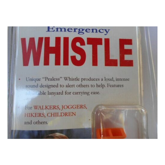 MACE EMERGENCY WHISTLE, LEGAL ANYWHERE, ANY AGE, ANY PLACE, EASY TO USE image {3}