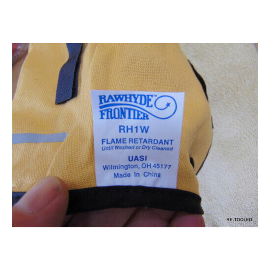 (2) Rawhyde Frontier Flame Retardant Welder Hard Hat Cap Winter Liner Lot of 2  image {3}