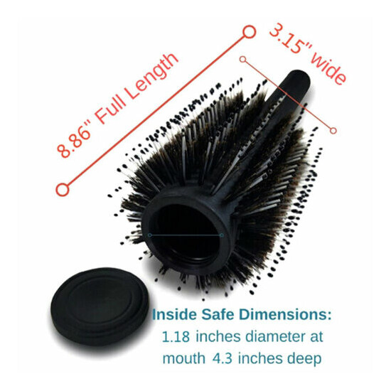 Hidden Safes Hair Brush Style Safe box for Hide Money with Removable LidS-ac image {2}