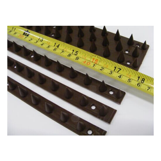 Anti Climb Spikes Fence Wall Security Spikes Bird Cat Repellent Prickle Strips image {4}