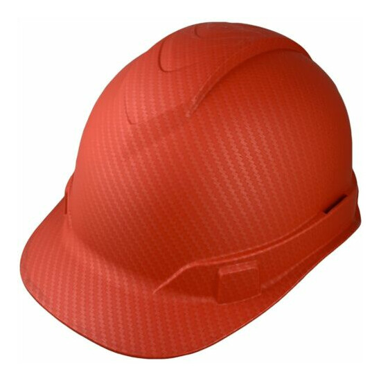 Pyramex Ridgeline Cap Style Hard Hat with 4pt Suspension - Red Graphite Thumb {5}