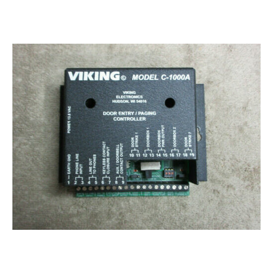 Viking Electronics C-1000A Universal Door Entry/Paging Controller image {1}