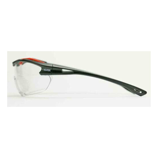 Elvex Delta Plus Brow-Specs Safety/Shooting Glasses Clear Anti-Fog Lens Z87.1 image {5}