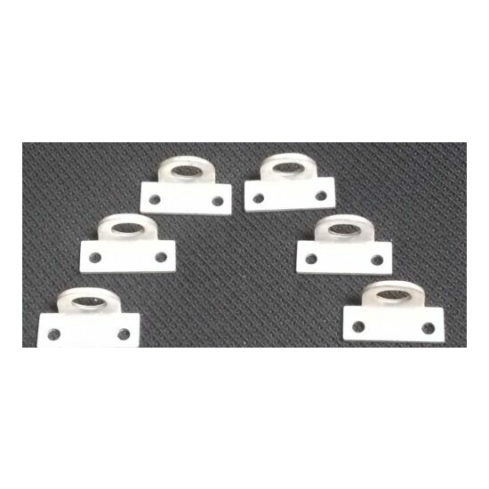 MASTER LOCK Hasp Silver 3/4in (W) X 2in(L) X 1 1/8in (H) 6 Pieces image {4}