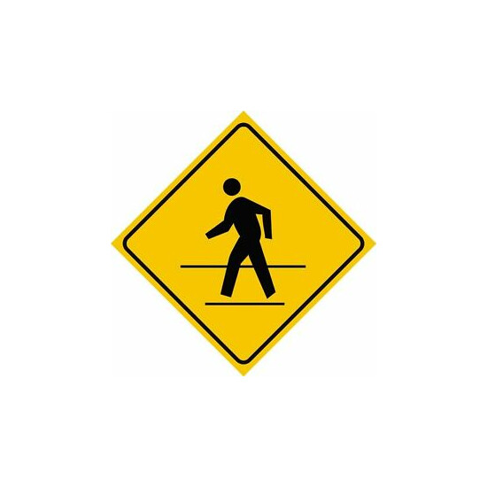 Pedestrian Crossing Sign image {1}