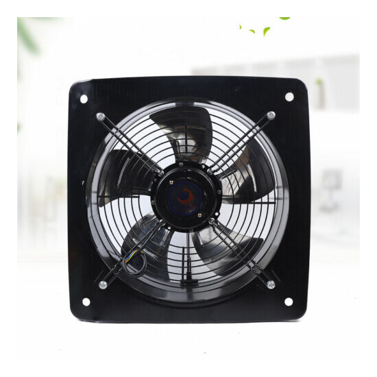 16" Extractor Plate Fan Ventilation Axial Exhaust Blower 2800r/min 100% New image {1}