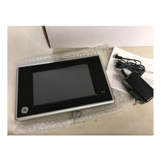 NEW GE Security IS-TS-0700-B Pulse 7” Touch Screen WVGA Black Home Touchscreen image {1}