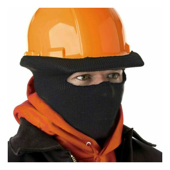  JACKSON SAFETY AA-9 WINDGARD THERMAL FULL FACE WIND GUARD WINTER LINER HARD HAT image {1}