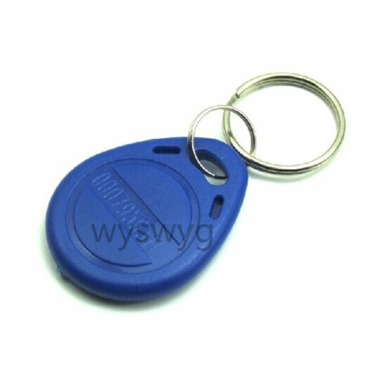 100pcs RFID Proximity ID Token Tag Key Ring a Part of Wiegand26 Access control image {3}