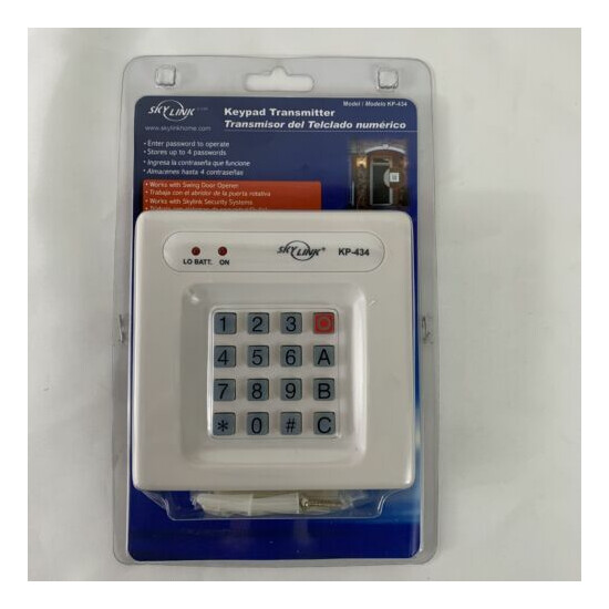 Skylink KP-434 Wireless Security Keypad Transmitter image {1}