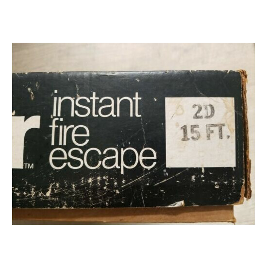 LIFE LADDER INSTANT FIRE ESCAPE: 15 FOOT LADDER/ MODEL 2D / 2 Story image {6}