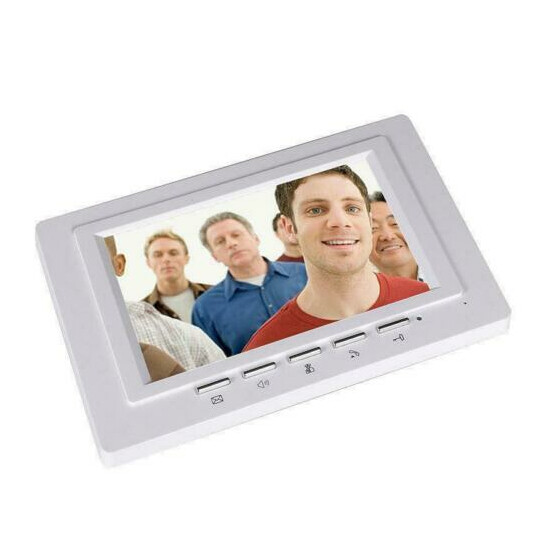 Home7''HD LCD Monitor Video Door Phone Monitor Outdoor Camera Intercom Doorbell image {4}