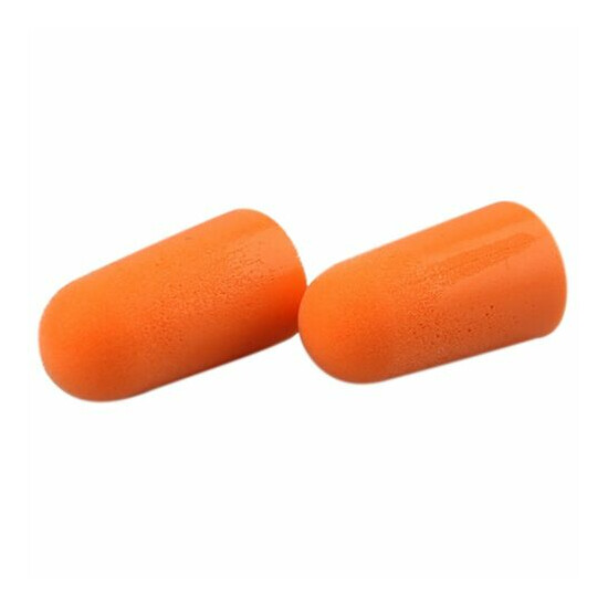 400 EarPlugs foam soft Orange sleep travel noise shooting 400 ear plugs image {7}