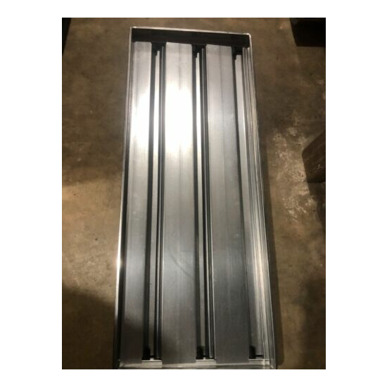 Ruskin S3G Galvanized Steel Commercial BACKDRAFT DAMPER 30"x12" NEW 3" Deep image {2}