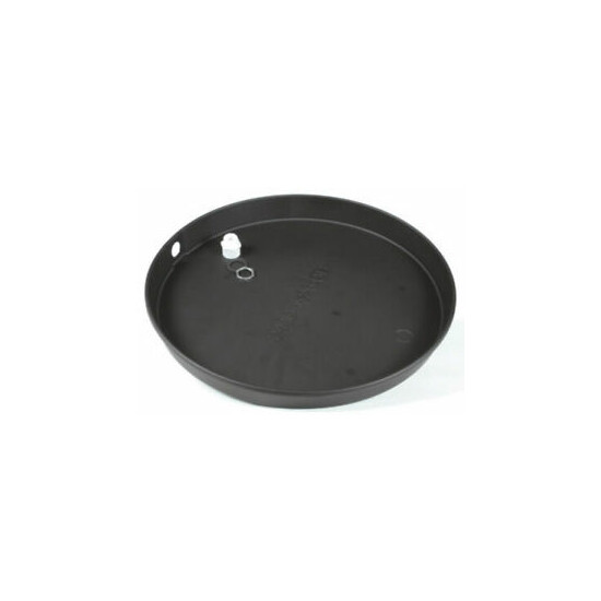 Camco 11460 Plastic Drain Pan, 22" ID x 2.63" Deep image {1}