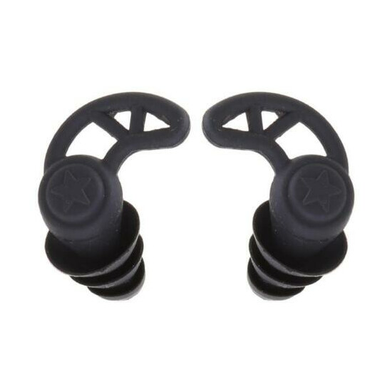 1 Set 3 Layer Noise Reduction Earplugs for Swimming Snoring Airplanes Studying image {1}