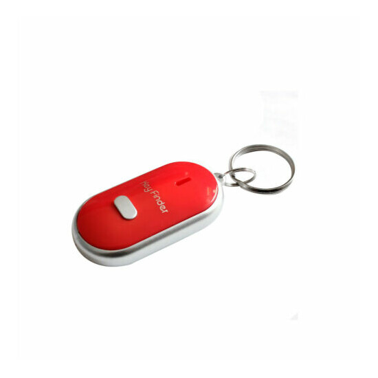 Lost Key Finder Whistle Beeping Flashing Locator Remote keychain LED Sonic torch image {3}
