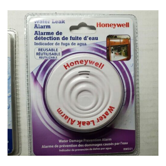 Honeywell Water Leak Alarm Two Pack image {3}